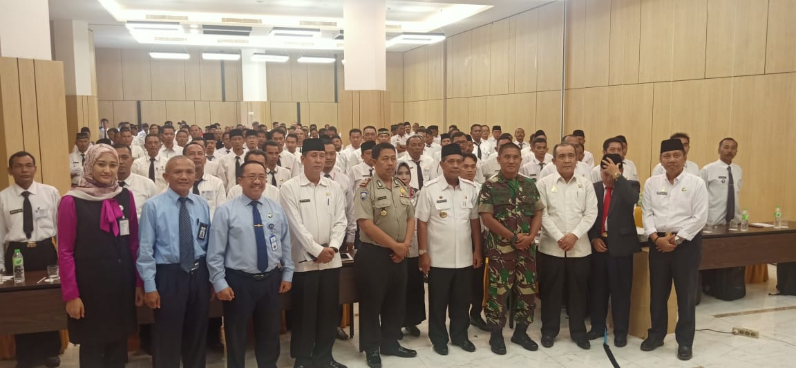 Pengarahan Bupati Lamteng ke Ratusan Kakam