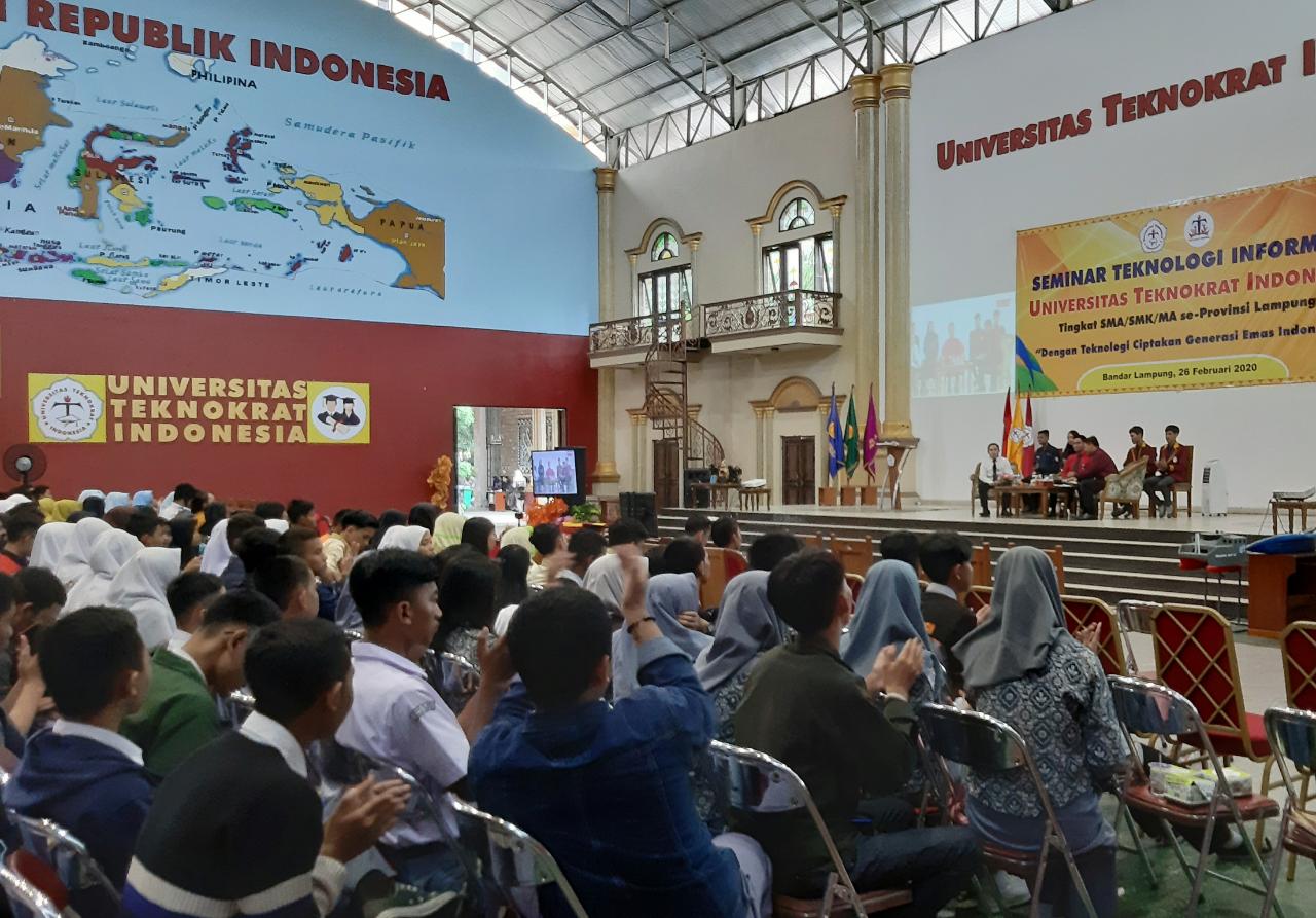 Teknokrat Sosialisasikan Teknologi Baru ke Siswa se-Lampung