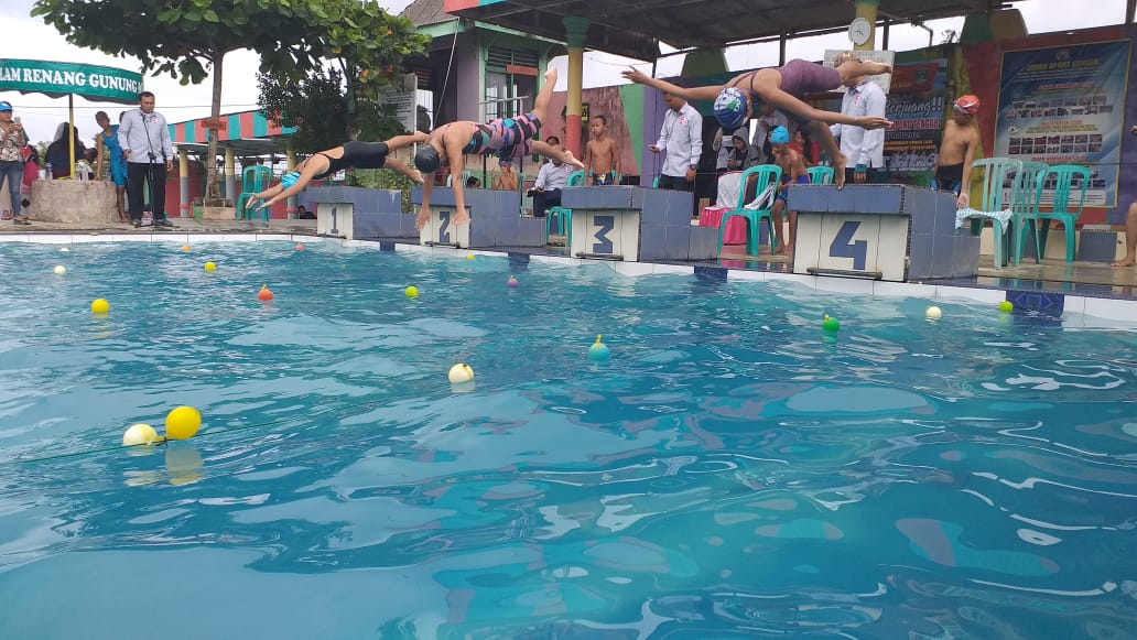 PRSI Lamteng Buka Seleksi Atlet Renang Tahap I Diikuti 58 Orang