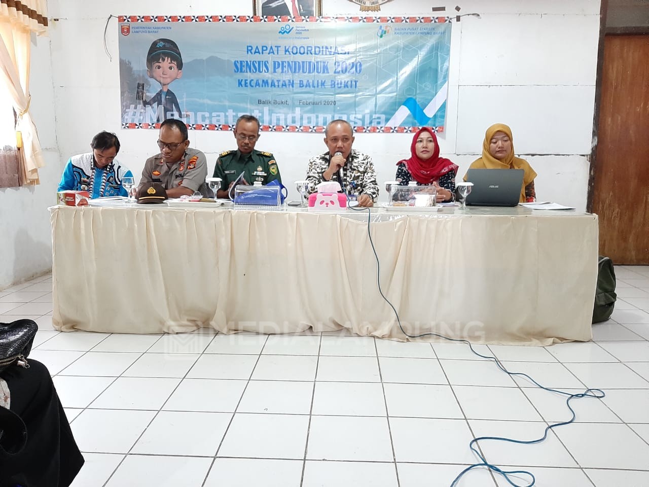 Tiga Kecamatan di Lambar Ikuti Sosialisasi SP Online 2020