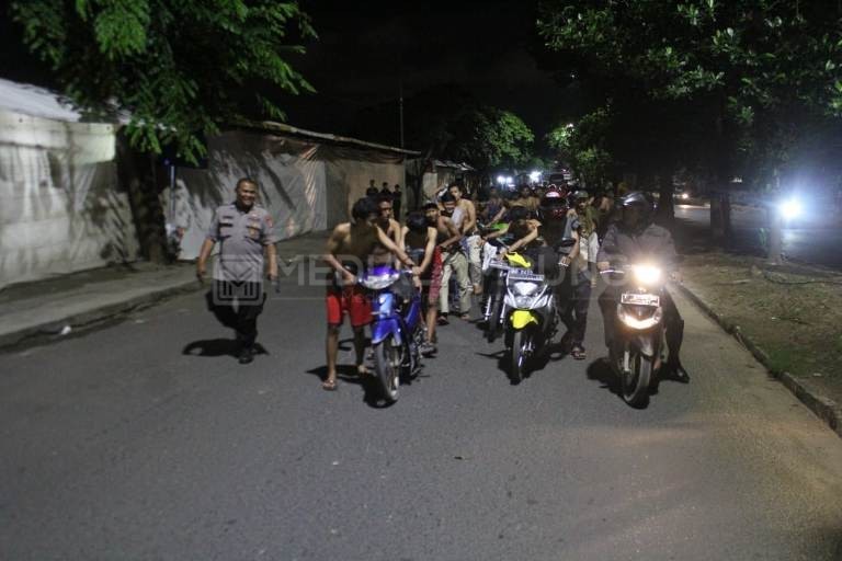 Balapan Liar di Jalan Sultan Agung, 71 Motor Diamankan Polisi