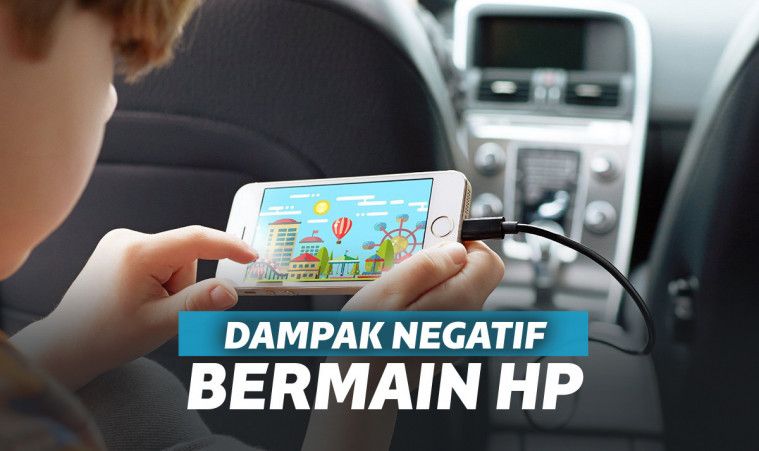 Dampak Negatif Bermain Hp Terlalu Lama Bagi Anak