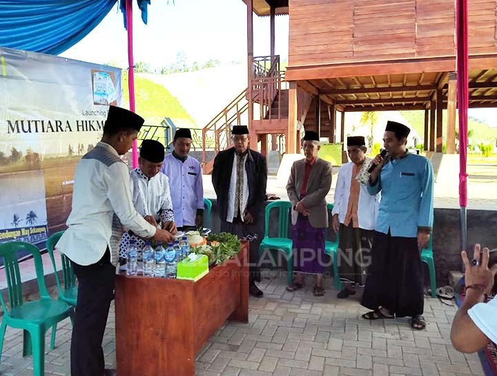 Lima Tahun Jihad Pagi, PCNU Pringsewu Launching Buku Mutiara Hikmah