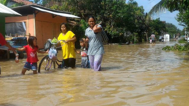 Belasan Desa di Purworejo Dikepung Luapan Banjir
