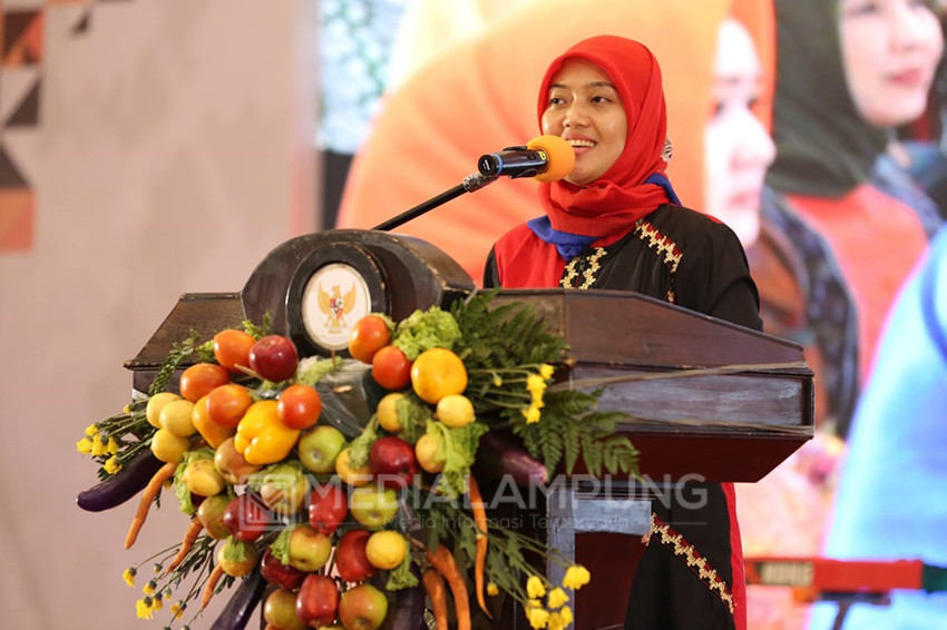 Wagub Nunik Apresiasi Kesuksesan Lampung Craft 2020