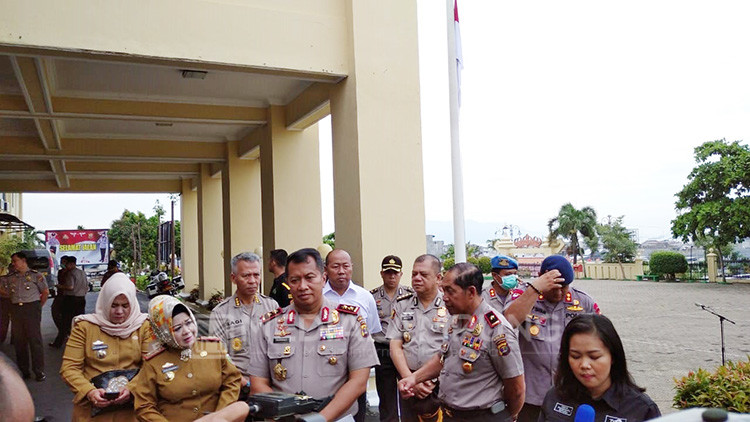 Cegah Penyebaran Covid-19, Polda Lampung Sebar 128 Personel Terlatih