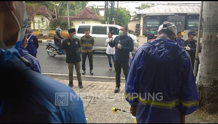 DPW NasDem Lampung Ikut Ambil Bagian Upaya Pencegahan Covid 19