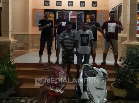 Polsek Simpang Pematang Bekuk Pencuri Motor Di OKI Sumsel