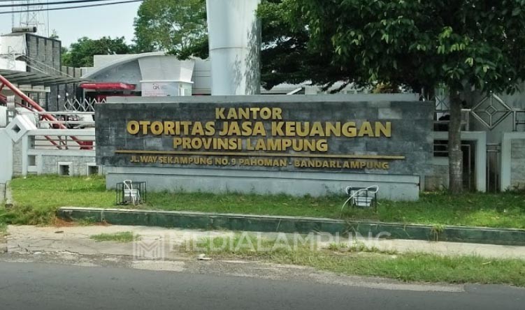 Kantor OJK Perwakilan Lampung Digeruduk Driver Ojol