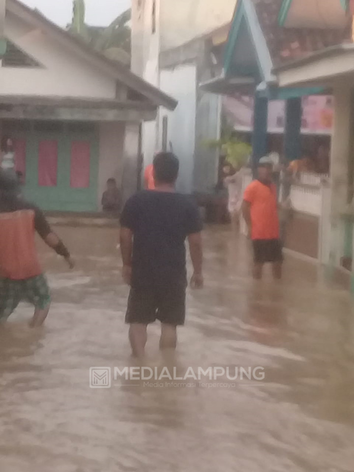 Hujan Deras, Waybalau Meluap