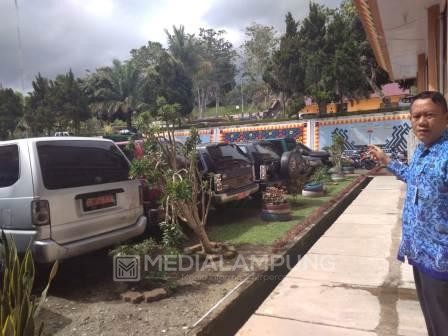 BPKD Tanggamus Sukses Melelang Kendaraan Dinas