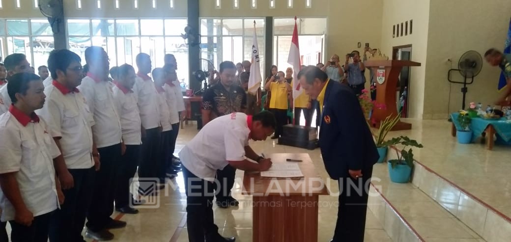 Pengurus KONI Mesuji Resmi Dilantik