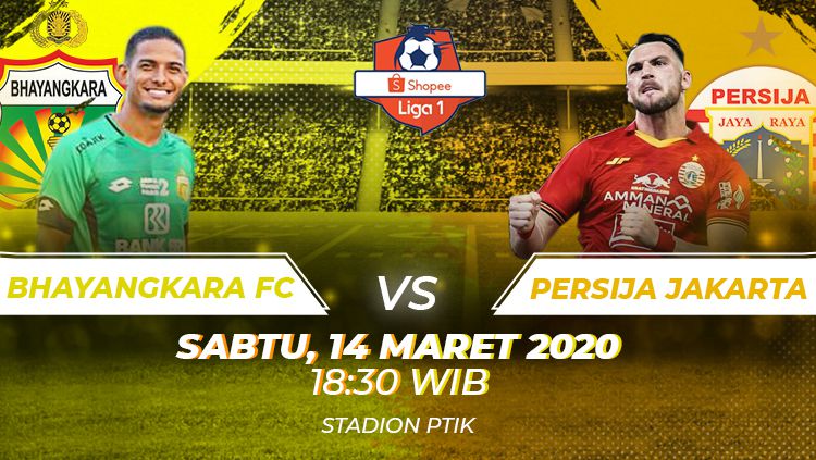 Perang Bintang Bhayangkara FC vs Persija
