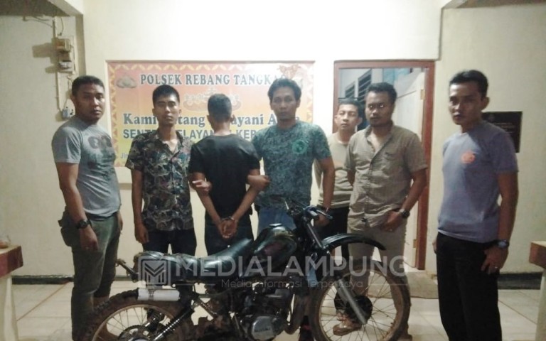 Curi Motor dan Beras, PA Ditangkap Tanpa Perlawanan