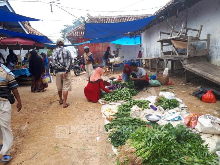 Dampak Corona, Pasar Sepi