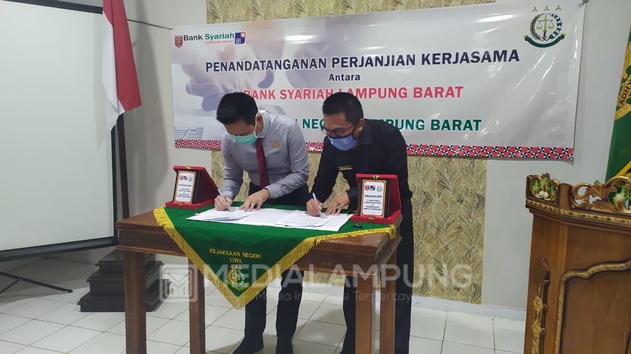 BPRS Lambar dan Kejari Bangun Kerjasama Penanganan Hukum Perdata