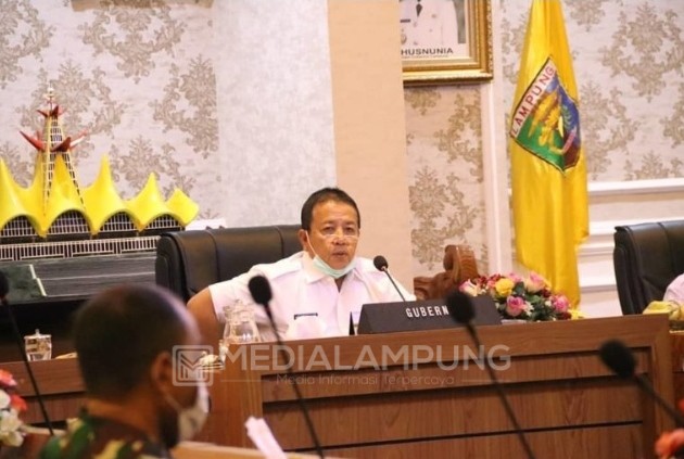 Gubernur Arinal Ambil Alih Ketua Gugus Tugas Covid-19