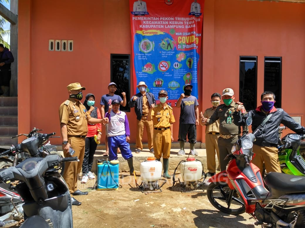 Pekon Trubudi Syukur Kembali Lakukan Gerakan Serentak Perangi Covid-19