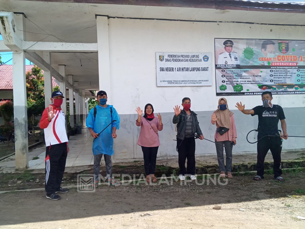 Pekon Gunungterang Sigap Lawan Covid-19 