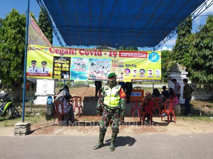 Babinsa Jadi Ujung Tombak Satuan Cegah Penyebaran Covid-19