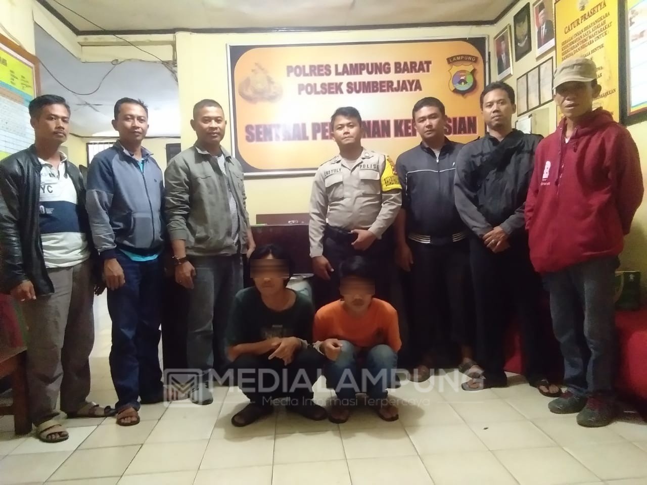 Simpan dan Konsumsi Tembakau Gorila, Dua Remaja Fajarbulan Diamankan