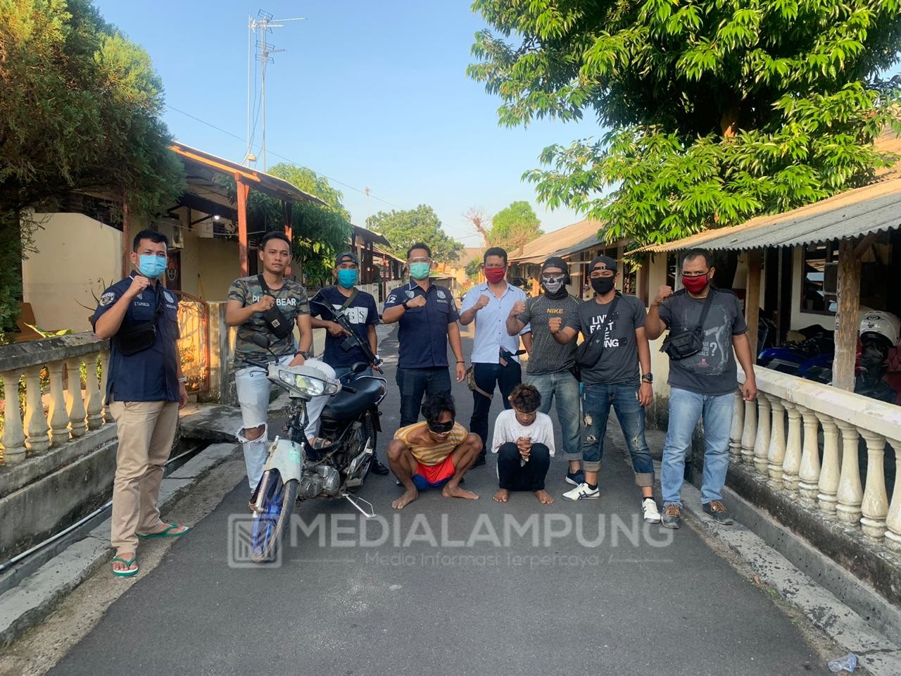 Pelaku Curat Diamankan Polres Metro Saat Tengah Kendarai Motor Hasil Curian