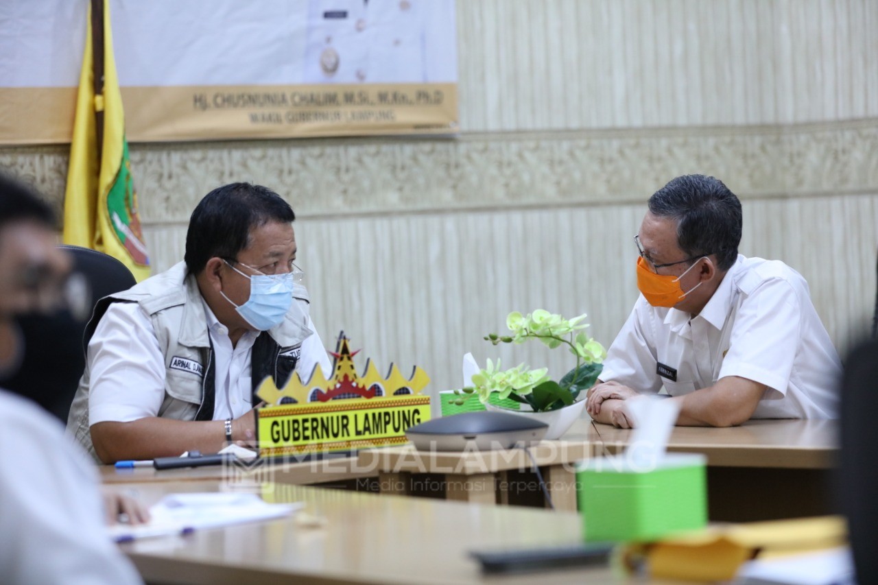 Gubernur Arinal Dorong Optimalisasi Tugas dan Fungsi APIP dalam Pencegahan Korupsi