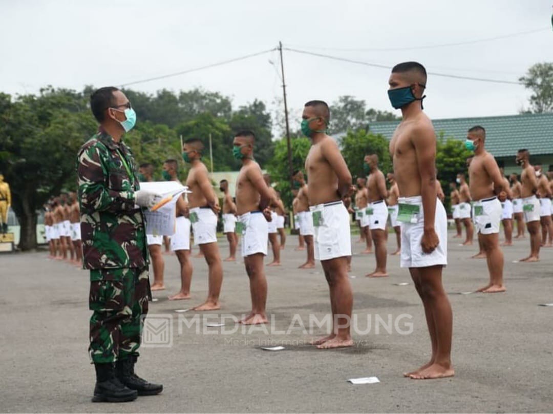 20 Pemuda Terbaik Waykanan Diterima Jadi Catam TNI