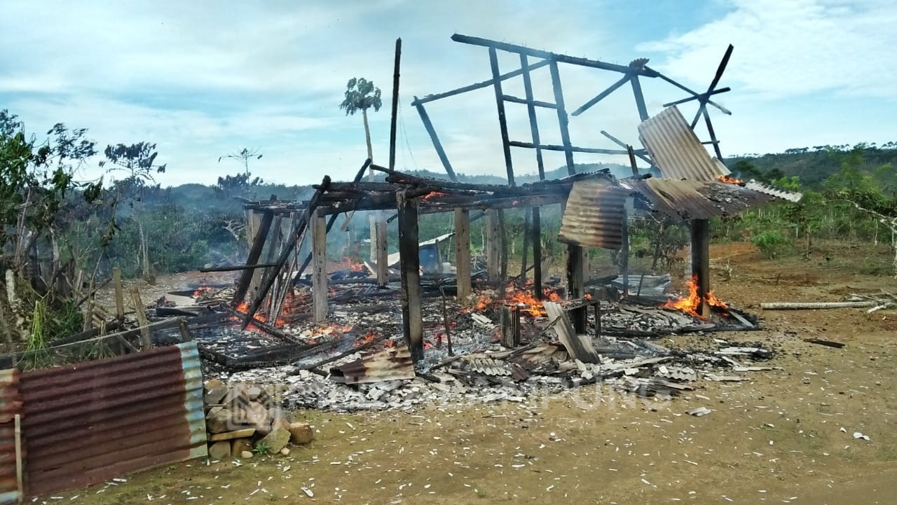 Ditinggal ke Pasar, Rumah Pariman Ludes Terbakar