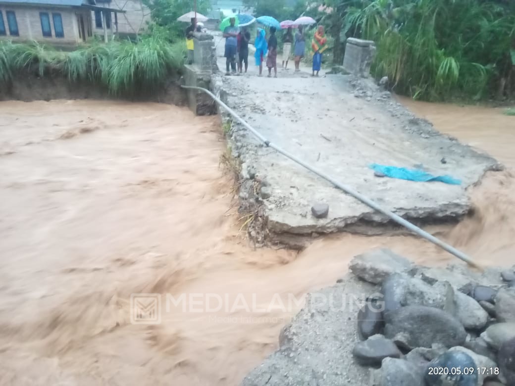 Tiga Sungai Meluap, Puluhan Rumah di Bumi Hantatai Kembali Terendam Banjir