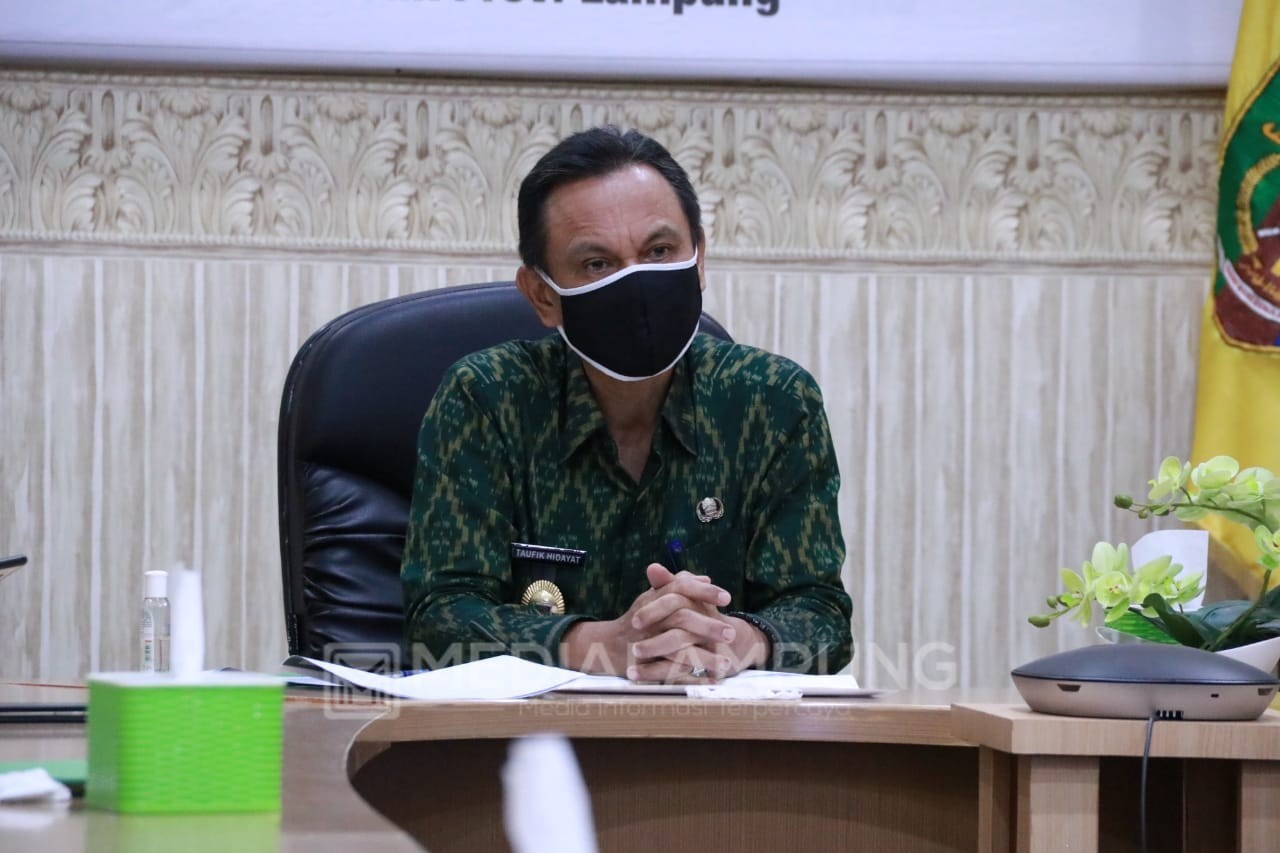 Pemprov Lampung-Kemendagri Bahas Pembentukan Satgas Monitoring Ketahanan Pangan Daerah