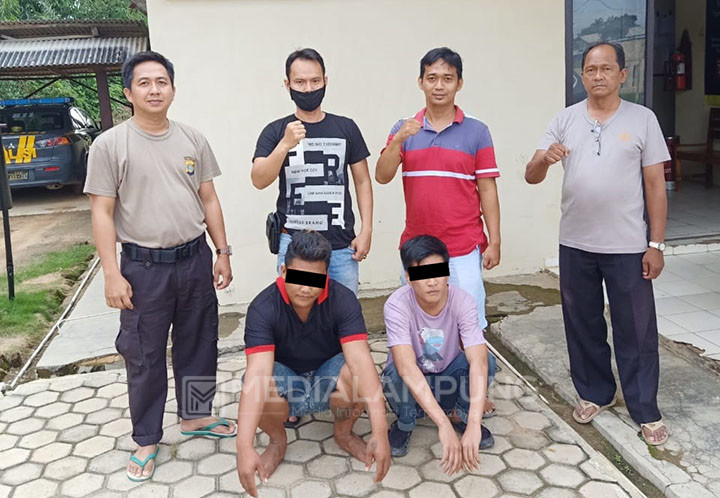 Polisi Ringkus Dua Tersangka Curas