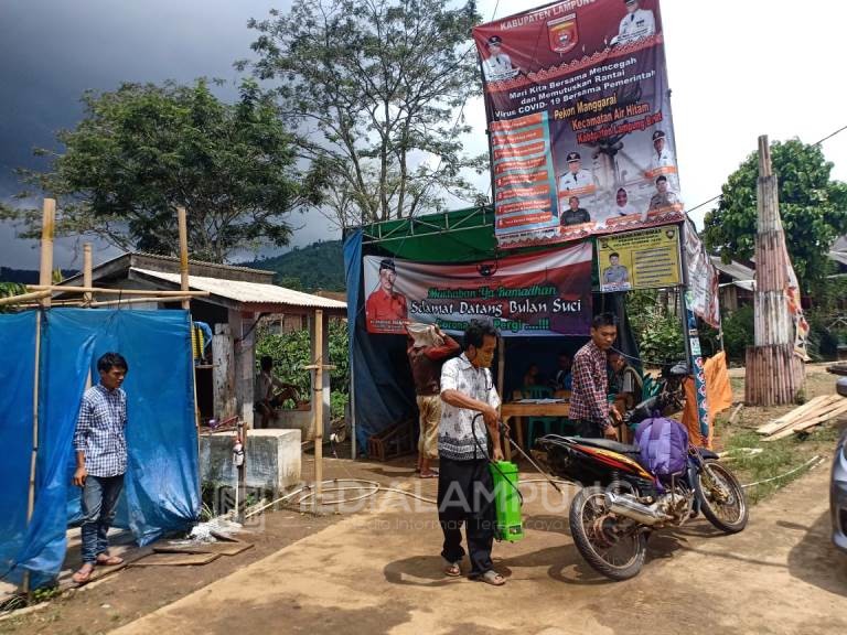 Pekon Manggarai Perketat Pencegahan Covid-19