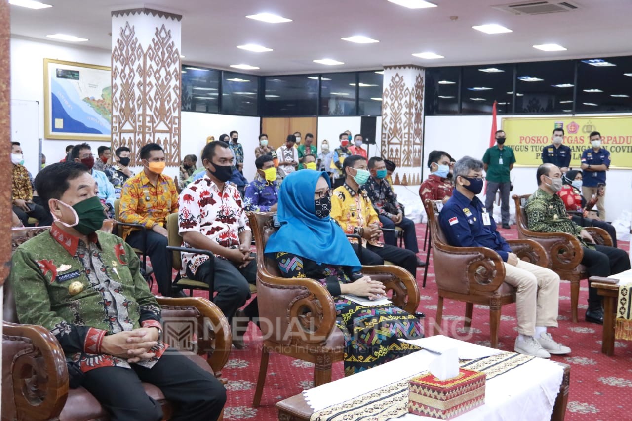 Posko Gugus Tugas Provinsi Lampung Terima Bantuan dari Banyak Pihak