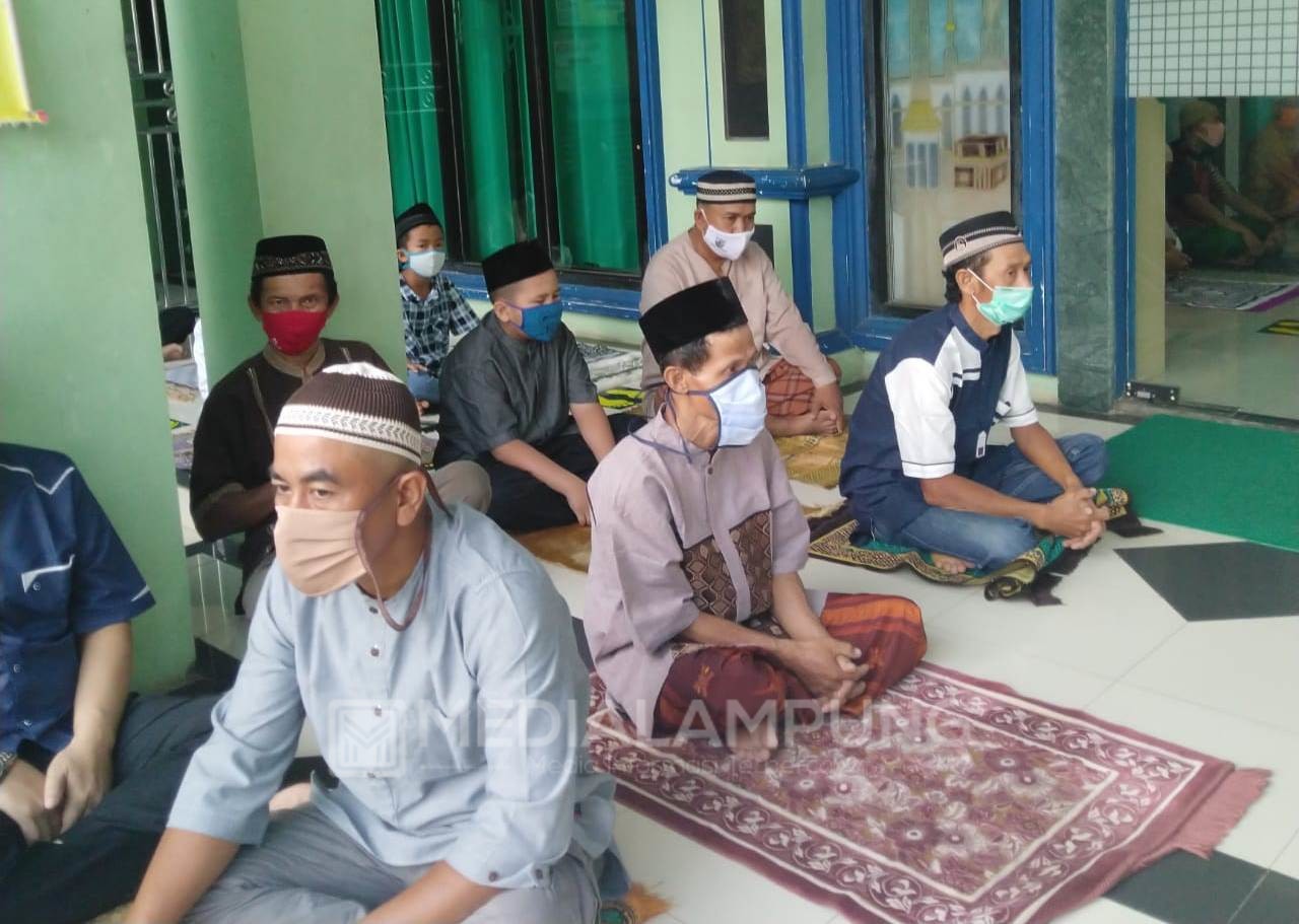 Masjid Muawanah Kedaton Tetap Laksanakan Shalat Ied