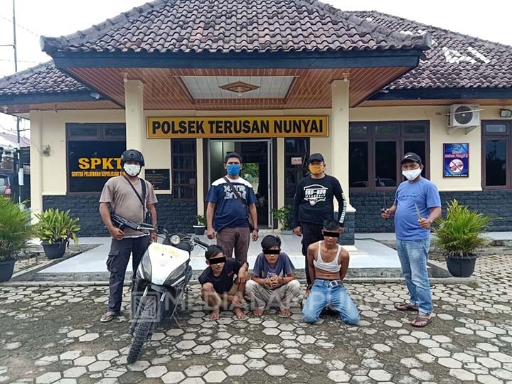 Tiga Tersangka Curas Supir Truk Dibekuk