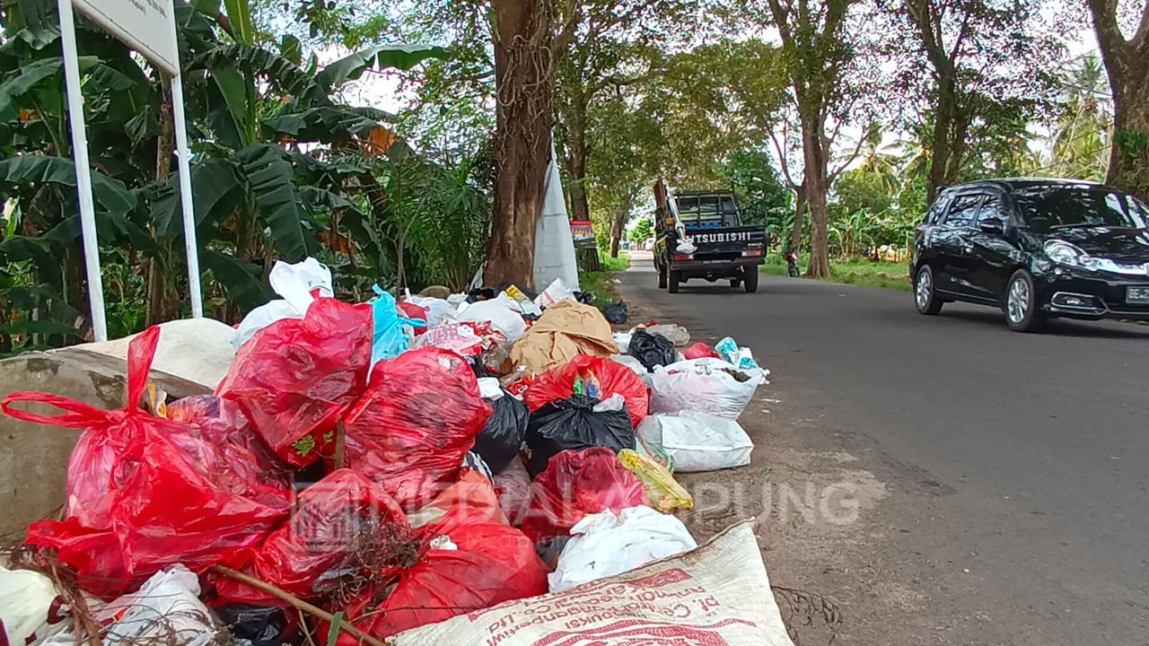 Warga Keluhkan Tumpukan Sampah di Jalan Veteran