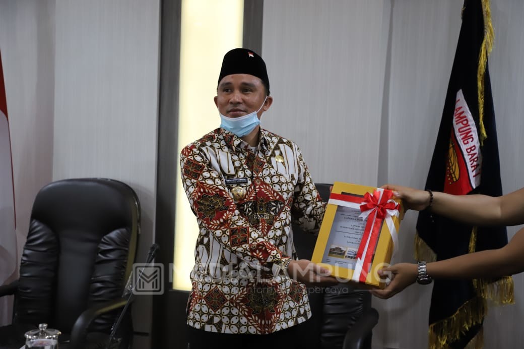 Lampung Barat Raih WTP 10 Kali Berturut-turut