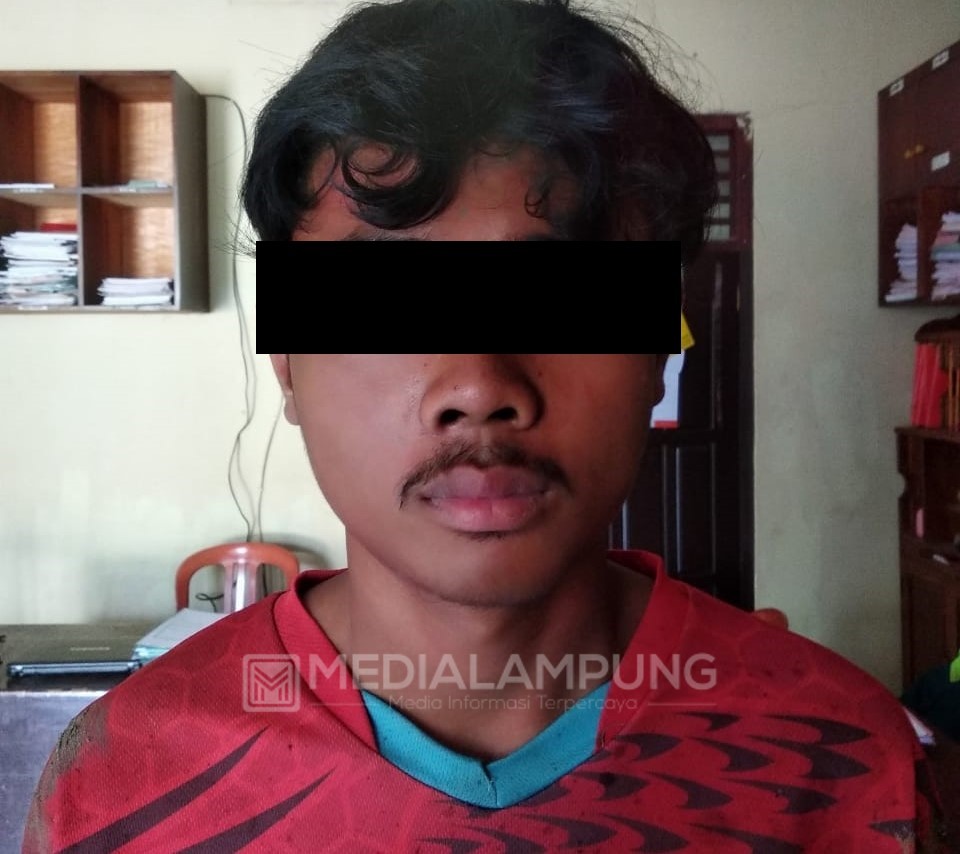 Polsek Baradatu Amankan Pelaku Curat