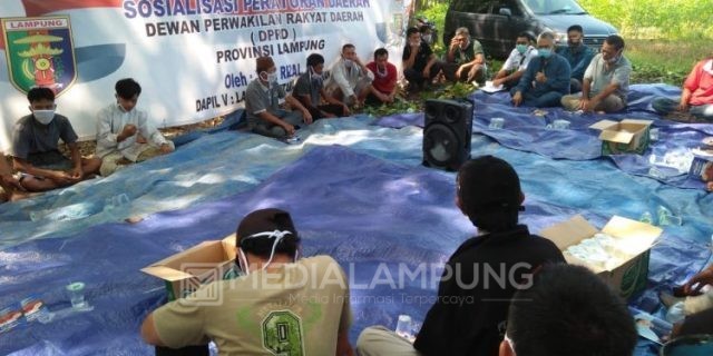 Komisi I DPRD Lampung Sosialisasikan Perda No.4/2018