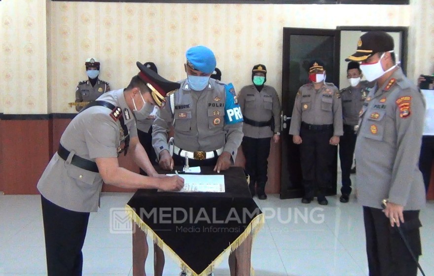 Yudi Chandra Pindah Tugas, Jabatan Wakapolresta Bandarlampung Kosong