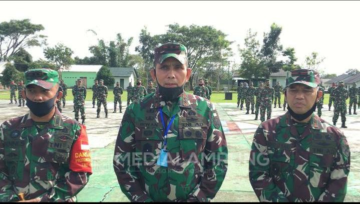 Pangdam II Sriwijaya Kunjungi Kodim 0422 Lambar