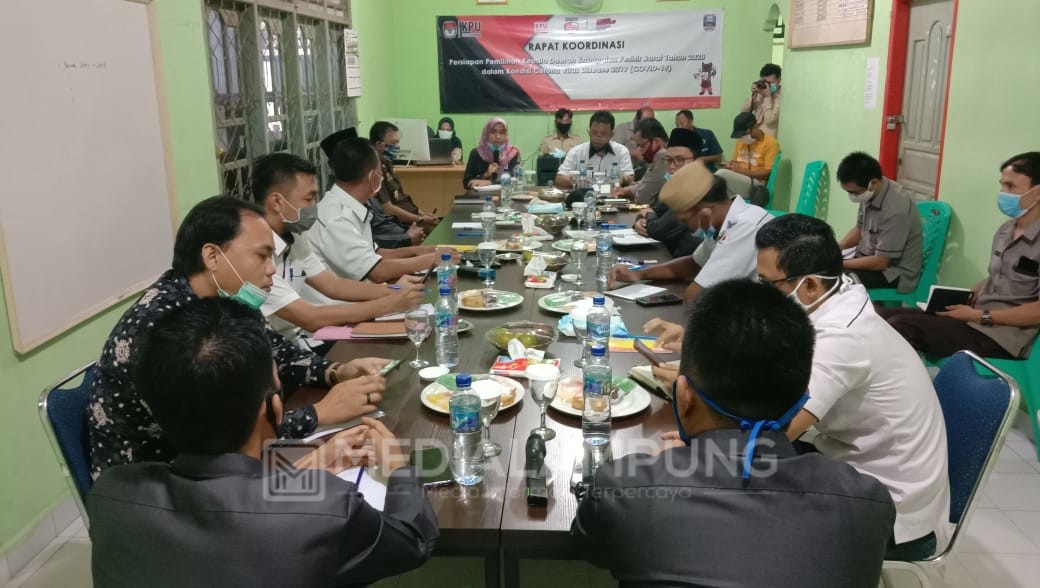 KPU Pesbar Gelar Rakor Persiapan Pilkada di Tengah Pandemi