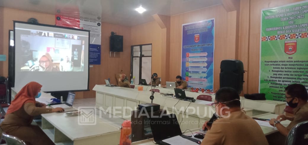 Bappeda Gelar Rapat Teknis Verifikasi dan Penyusunan Prioritas Usulan DAK 2021