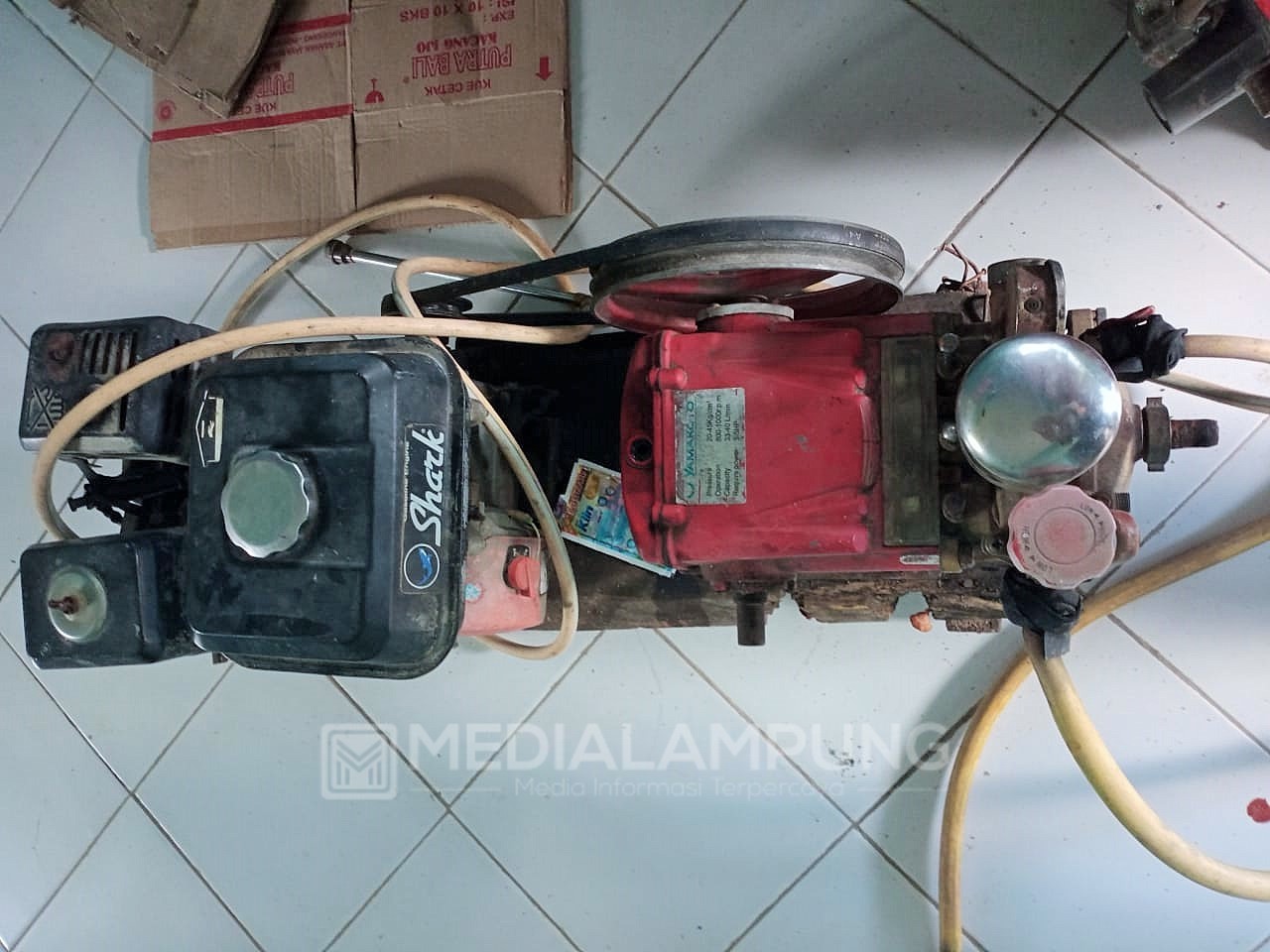 Polsek Buay Bahuga Amankan Tiga Pelaku Pencurian Mesin Steam