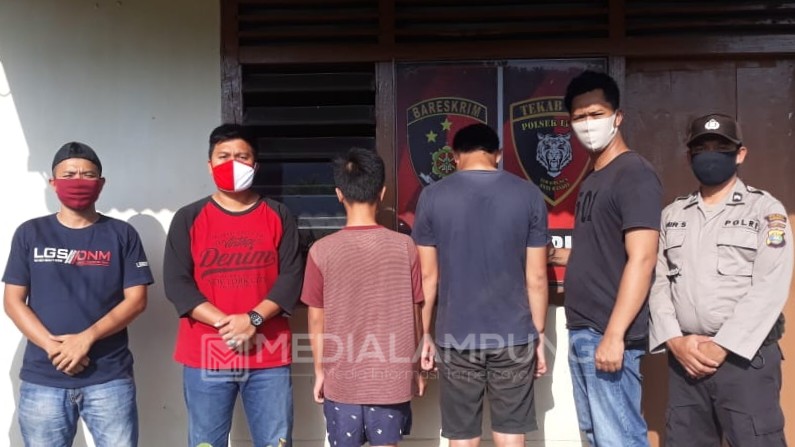 Polsek Limau Bekuk Dua Tersangka Begal Sadis