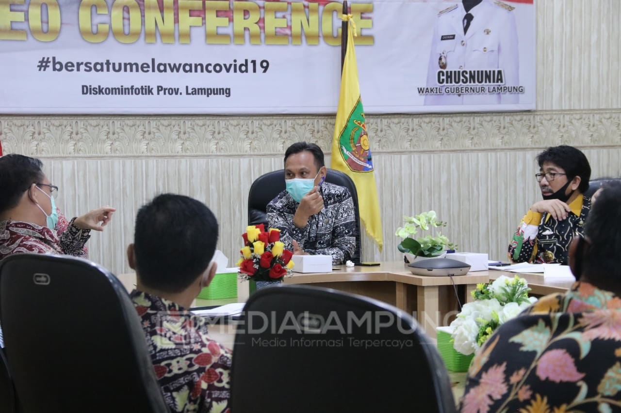 Pemprov Lampung Bahas Soal Pembuatan Video Inovasi Teknologi