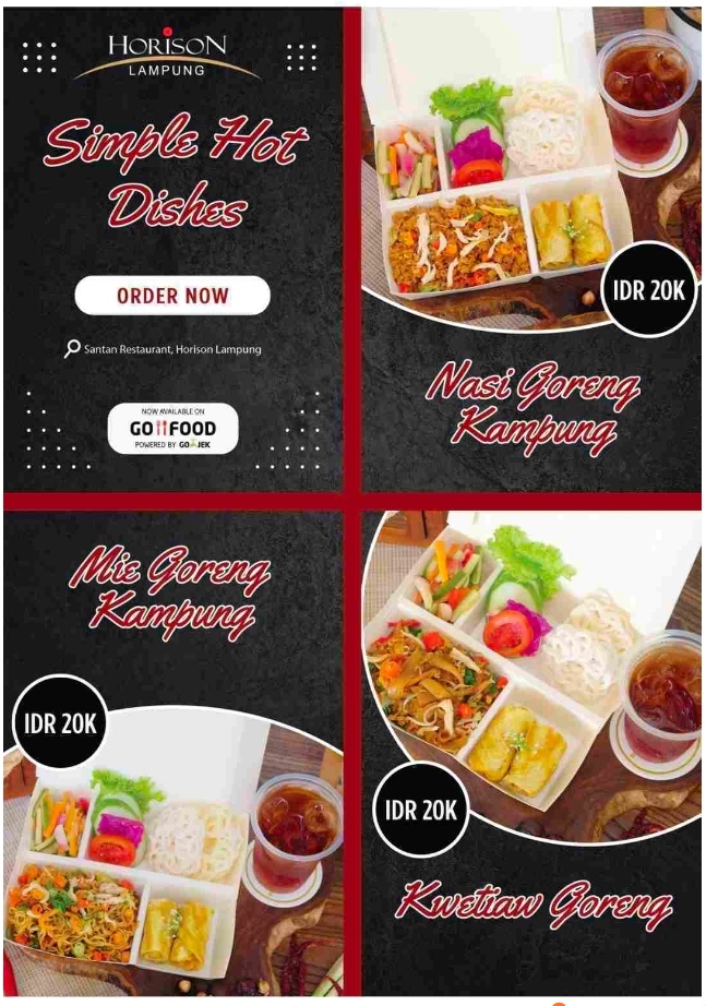 Ini Promo Food dan Beverage Hotel Horison Lampung Periode Juni