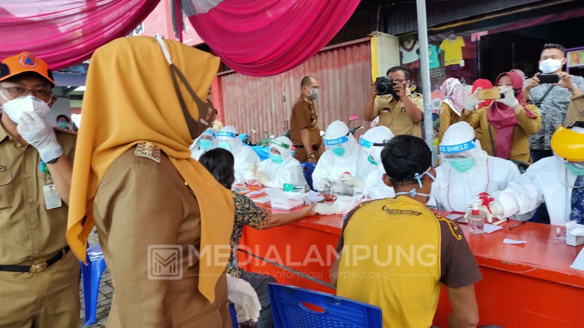 Rapid Test Massal, 5 Orang Reaktif di Talang Padang