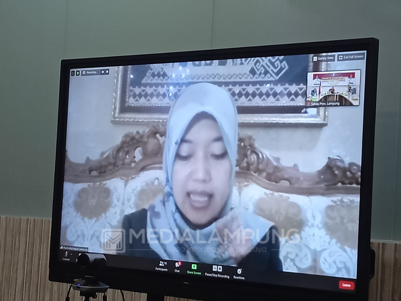 Wagub Nunik Hadiri Diskusi Simpul Literasi se-Lampung